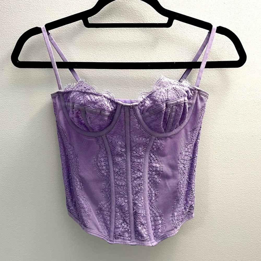 Urban Outfitters “Out From Under Modern Love” Corset Top